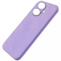 Θήκη Πλάτης Σιλικόνης Soft για Realme C55 - Χρώμα: Λιλά
