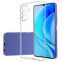 Θήκη Πλάτης Σιλικόνης Απλή για Huawei Y70 - Χρώμα: Διάφανο