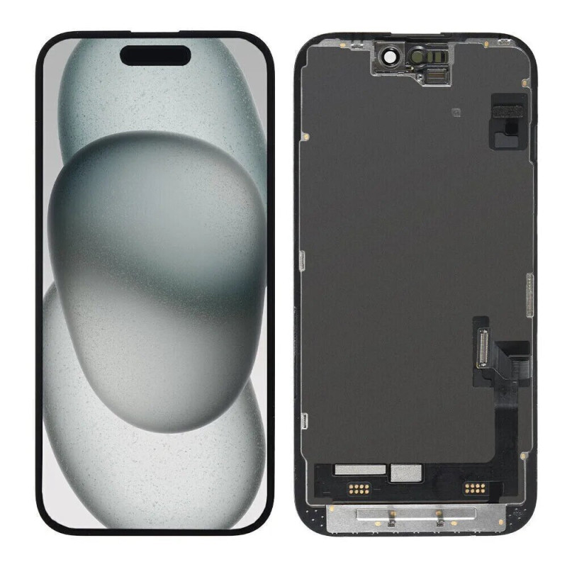 ZY Incell Οθόνη LCD με Μηχανισμό Αφής για Apple iPhone 15 Plus - Χρώμα: Μαύρο ZY Incell Οθόνη LCD με Μηχανισμό Αφής για Apple iPhone 15 Plus - Χρώμα: Μαύρο