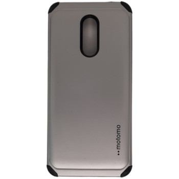 Σκληρή Θήκη Πλάτης Motomo για Xiaomi Redmi 5 Plus - Χρώμα: Ασημί