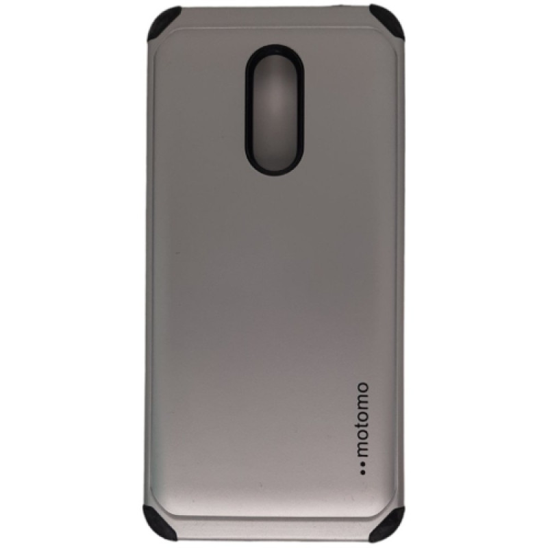 Σκληρή Θήκη Πλάτης Motomo για Xiaomi Redmi 5 Plus - Χρώμα: Ασημί