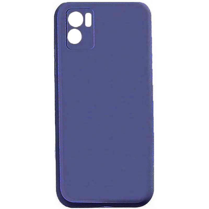 Θήκη Πλάτης Σιλικόνης Soft για Vivo Y01 - Χρώμα: Σκούρο Μπλέ