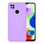 Θήκη Πλάτης Σιλικόνης Soft με Προστασία Κάμερας για Xiaomi Redmi 9C / 10A - Χρώμα: Λιλά