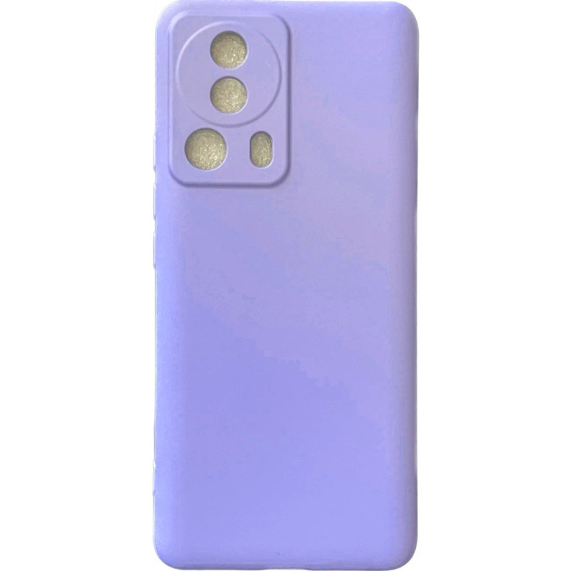 Θήκη Πλάτης Σιλικόνης Απλή για Xiaomi 13 Lite - Χρώμα: Λιλά Θήκη Πλάτης Σιλικόνης Απλή για Xiaomi 13 Lite - Χρώμα: Λιλά