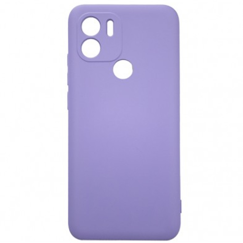 Θήκη Πλάτης Σιλικόνης Soft για Xiaomi Redmi A1 Plus - Χρώμα: Λιλά
