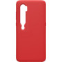 Θήκη Πλάτης Σιλικόνης Απλή για Xiaomi Mi 10 / Mi 10 Pro - Χρώμα: Κόκκινο