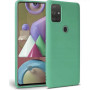 Θήκη Πλάτης Σιλικόνης Απλή για Realme 7i - Χρώμα: Πράσινο