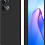Θήκη Πλάτης Σιλικόνης Soft για Oppo Reno8 Pro 5G - Χρώμα: Μαύρο