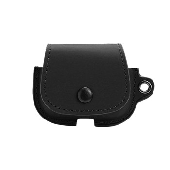 Προστατευτική Θήκη Δερματίνης με Κλιπ Ακουστικών & Λουράκι για Apple Airpods Pro 2 - Χρώμα: Μαύρο Προστατευτική Θήκη Δερματίνης με Κλιπ Ακουστικών & Λουράκι για Apple Airpods Pro 2 - Χρώμα: Μαύρο