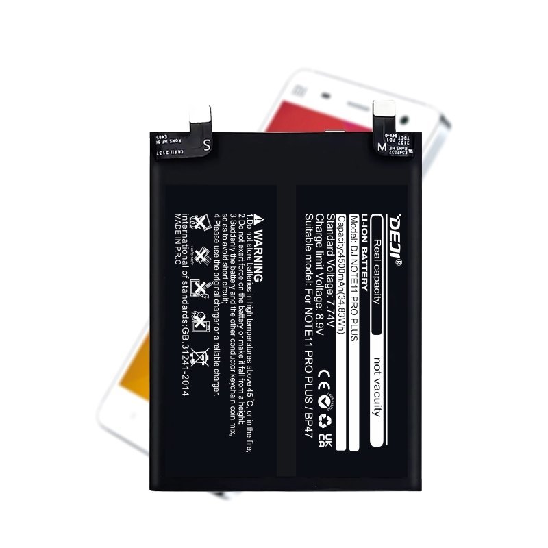 Deji Bp47 Oem Συμβατή Μπαταρία Αντικατάστασης Για Redmi Note 11 Pro Plus - 4500mAh