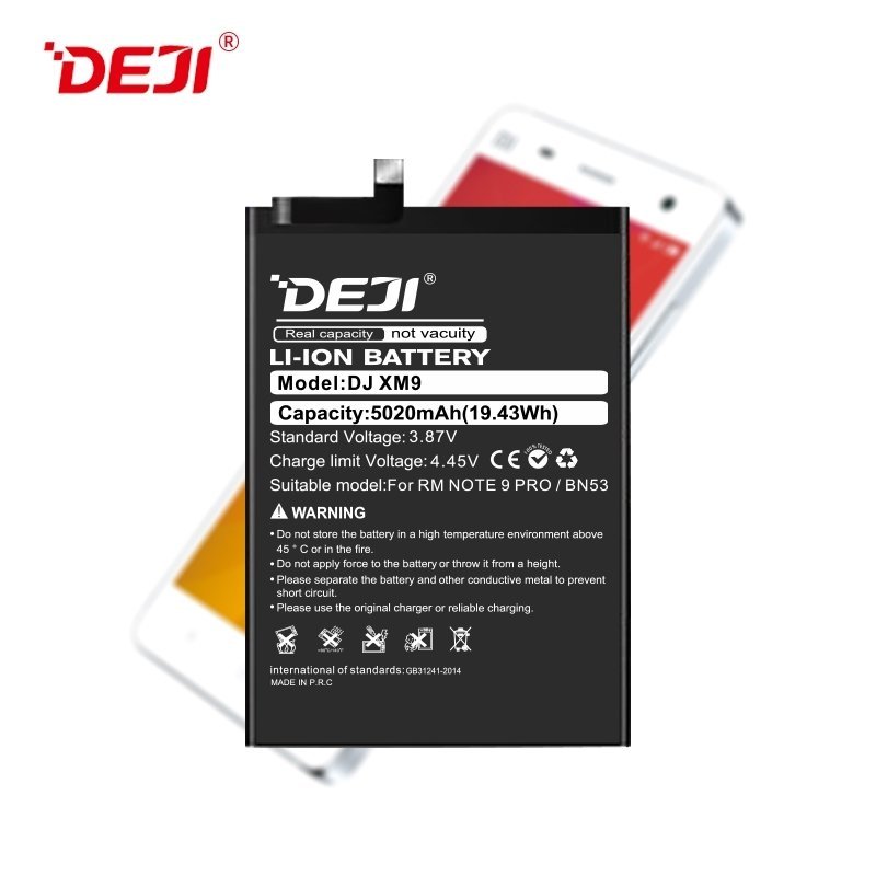 Deji Bn53 Oem Συμβατή Μπαταρία Αντικατάστασης Για Redmi Note 9 Pro - 5020mAh