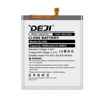 Deji Eb-Ba256Abs Oem Συμβατή Μπαταρία Αντικατάστασης Για Galaxy A55 - 5000mAh