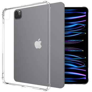 Θήκη Πλάτης Σιλικόνης Anti Shock για Ipad Pro 11/ipad 2020/2018 - Χρώμα: Διάφανο Θήκη Πλάτης Σιλικόνης Anti Shock για Ipad Pro 11/ipad 2020/2018 - Χρώμα: Διάφανο