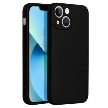 Θήκη Πλάτης Σιλικόνης Soft για Apple iPhone 13 - Χρώμα: Μαύρο Θήκη Πλάτης Σιλικόνης Soft για Apple iPhone 13 - Χρώμα: Μαύρο
