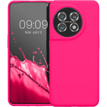 Θήκη Πλάτης Σιλικόνης Soft για Oneplus 11 - Χρώμα: Φούξια Θήκη Πλάτης Σιλικόνης Soft για Oneplus 11 - Χρώμα: Φούξια