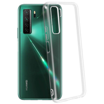 Θήκη Πλάτης Σιλικόνης Απλή για Huawei P40 Lite 5G - Χρώμα: Διάφανο Θήκη Πλάτης Σιλικόνης Απλή για Huawei P40 Lite 5G - Χρώμα: Διάφανο