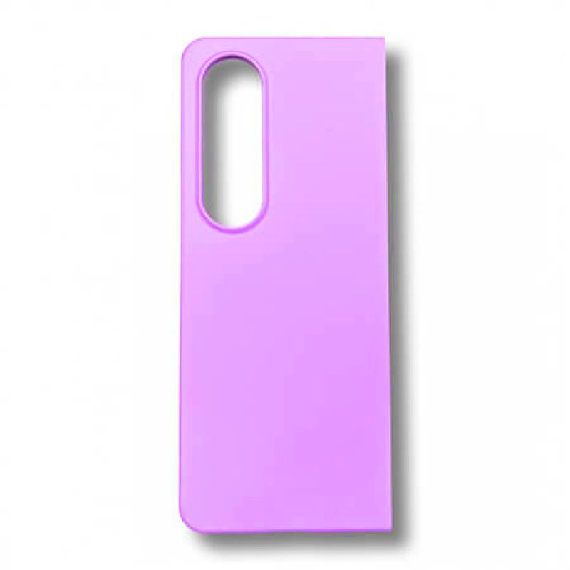 Θήκη Πλάτης Πλαστική για Samsung Galaxy Z Fold 5 - Χρώμα: Μωβ