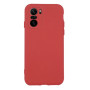 Θήκη Πλάτης Σιλικόνης Απλή για Xiaomi Poco F3/ Mi 11i - Χρώμα: Κόκκινο