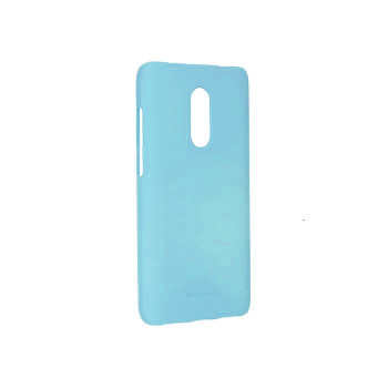 Θήκη Πλάτης Σιλικόνης Απλή για Xiaomi Redmi 5 Plus - Χρώμα: Γαλάζιο