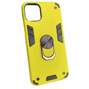 Σκληρή Θήκη Πλάτης Armor με Βάση Στήριξης για iPhone 11 Pro - Χρώμα: Κόκκινο