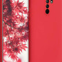 Θήκη Πλάτης Σιλικόνης Απλή για Xiaomi Redmi 9 - Χρώμα: Κόκκινο