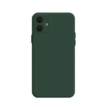 Θήκη Πλάτης Σιλικόνης Soft για Apple iPhone 12 - Χρώμα: Πράσινο Σκούρο Θήκη Πλάτης Σιλικόνης Soft για Apple iPhone 12 - Χρώμα: Πράσινο Σκούρο