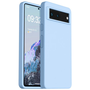 Θήκη Πλάτης Σιλικόνης Soft για Google Pixel 7 Pro - Χρώμα: Γαλάζιο