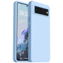 Θήκη Πλάτης Σιλικόνης Soft για Google Pixel 7 Pro - Χρώμα: Γαλάζιο