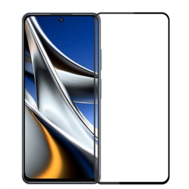 Full Cover Full Glue Tζαμάκι Προστασίας Οθόνης για Xiaomi Poco X4 GT 5G - Χρώμα: Μαύρο Full Cover Full Glue Tζαμάκι Προστασίας Οθόνης για Xiaomi Poco X4 GT 5G - Χρώμα: Μαύρο