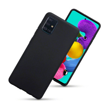 Θήκη Πλάτης Σιλικόνης Απλή για Samsung A515F Galaxy A51 - Χρώμα: Μαύρο Θήκη Πλάτης Σιλικόνης Απλή για Samsung A515F Galaxy A51 - Χρώμα: Μαύρο