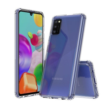 Θήκη Πλάτης Σιλικόνης Anti Shock για Samsung A415F Galaxy A41 - Χρώμα: Διάφανο Θήκη Πλάτης Σιλικόνης Anti Shock για Samsung A415F Galaxy A41 - Χρώμα: Διάφανο