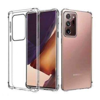Θήκη Πλάτης Σιλικόνης Anti Shock για Samsung N986F Galaxy Note 20 Ultra - Χρώμα: Διάφανο