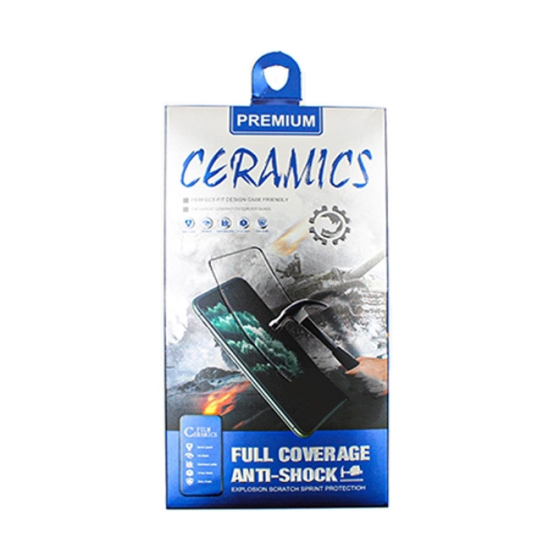 Ceramic Full Cover Full Glue Tζαμάκι Προστασίας Οθόνης για Samsung Galaxy S20 Fe