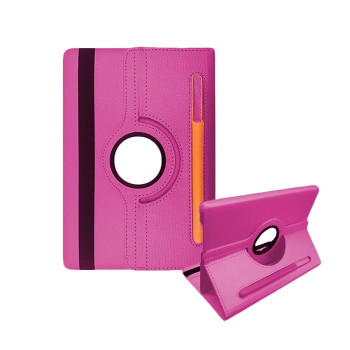 Περιστρεφόμενη Θήκη 360° Stand με Υποδοχή για Στυλό για Huawei MediaPad T5 10" - Χρώμα: Φούξια Περιστρεφόμενη Θήκη 360° Stand με Υποδοχή για Στυλό για Huawei MediaPad T5 10" - Χρώμα: Φούξια