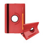 Περιστρεφόμενη Θήκη 360° Stand με Υποδοχή για Στυλό για Apple iPad 10.2/10.5 2019/2020 - Χρώμα: Κόκκινο
