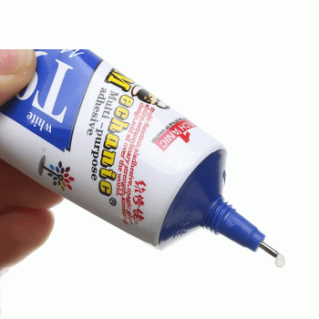 MECHANIC T9000  Λευκή Κόλλα Επιδιόρθωσης με κυρτή άκρη και βύσμα βελόνας 110ML