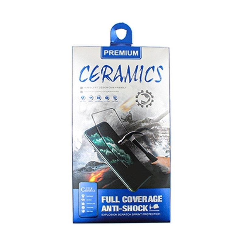 Ceramic Full Cover Full Glue Tζαμάκι Προστασίας Οθόνης για Samsung Galaxy A42