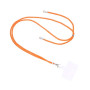 Λουράκι/ Μπρελόκ Λαιμού με αποσπώμενη άκρη για κινητό - Χρώμα: Πορτοκαλί