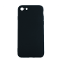 Θήκη Πλάτης Σιλικόνης Soft για Apple iPhone 7 - Χρώμα: Μαύρο
