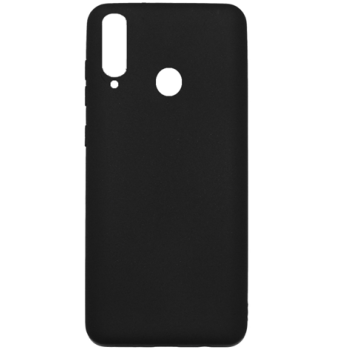 Θήκη Πλάτης Σιλικόνης Απλή για Huawei Y6P - Χρώμα: Μαύρο Θήκη Πλάτης Σιλικόνης Απλή για Huawei Y6P - Χρώμα: Μαύρο