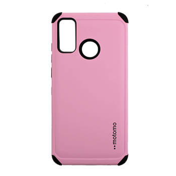 Σκληρή Θήκη Πλάτης Motomo για Huawei P Smart 2020 - Χρώμα: Ρόζ