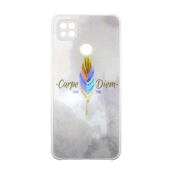 Θήκη Πλάτης Πλαστική με Σχέδια για Xiaomi Redmi 9C - Χρώμα: Λευκό με Χρωματιστό Φτερό Θήκη Πλάτης Πλαστική με Σχέδια για Xiaomi Redmi 9C - Χρώμα: Λευκό με Χρωματιστό Φτερό