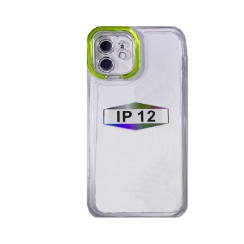 Θήκη Σιλικόνης Fashion Candy με Πράσινο Πλαίσιο Κάμερας για Apple iPhone 12 Χρώμα: Πράσινο Θήκη Σιλικόνης Fashion Candy με Πράσινο Πλαίσιο Κάμερας για Apple iPhone 12 Χρώμα: Πράσινο