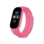 Λουράκι Σιλικόνης για Xiaomi (Mi Smart Band 5/Mi Smart Band 6) – Xρώμα: Ροζ