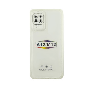 Θήκη Σιλικόνης Fashion Candy με Λευκό Πλαίσιο Κάμερας για Samsung A12 Χρώμα: Λευκό Θήκη Σιλικόνης Fashion Candy με Λευκό Πλαίσιο Κάμερας για Samsung A12 Χρώμα: Λευκό