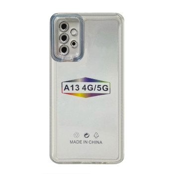 Θήκη Σιλικόνης Fashion Candy με Γκρι Πλαίσιο Κάμερας για Samsung Galaxy A13 4G / 5G - Χρώμα: Γκρι