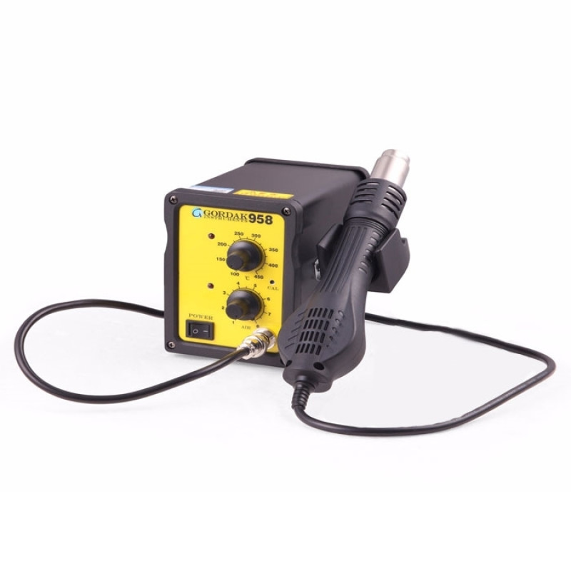 Gordak 958 Σταθμός αποκόλλησης όπλων θερμού αέρα / Hot Air Gun Desoldering Station