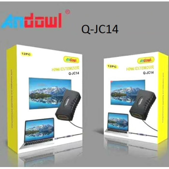 Andowl Q-JC14 Μετατροπέας HDMI Female σε HDMI Female 1 Τεμάχιο Bulk - Χρώμα: Μαύρο Andowl Q-JC14 Μετατροπέας HDMI Female σε HDMI Female 1 Τεμάχιο Bulk - Χρώμα: Μαύρο