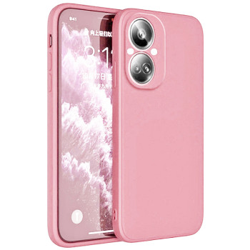 Θήκη Πλάτης Σιλικόνης Soft για Realme C67 4G - Χρώμα: Ροζ