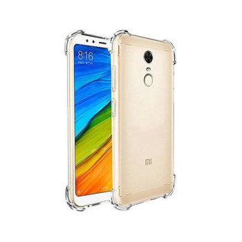 Θήκη Πλάτης Σιλικόνης Anti Shock για Xiaomi Redmi 5 Plus - Χρώμα: Διάφανο Θήκη Πλάτης Σιλικόνης Anti Shock για Xiaomi Redmi 5 Plus - Χρώμα: Διάφανο